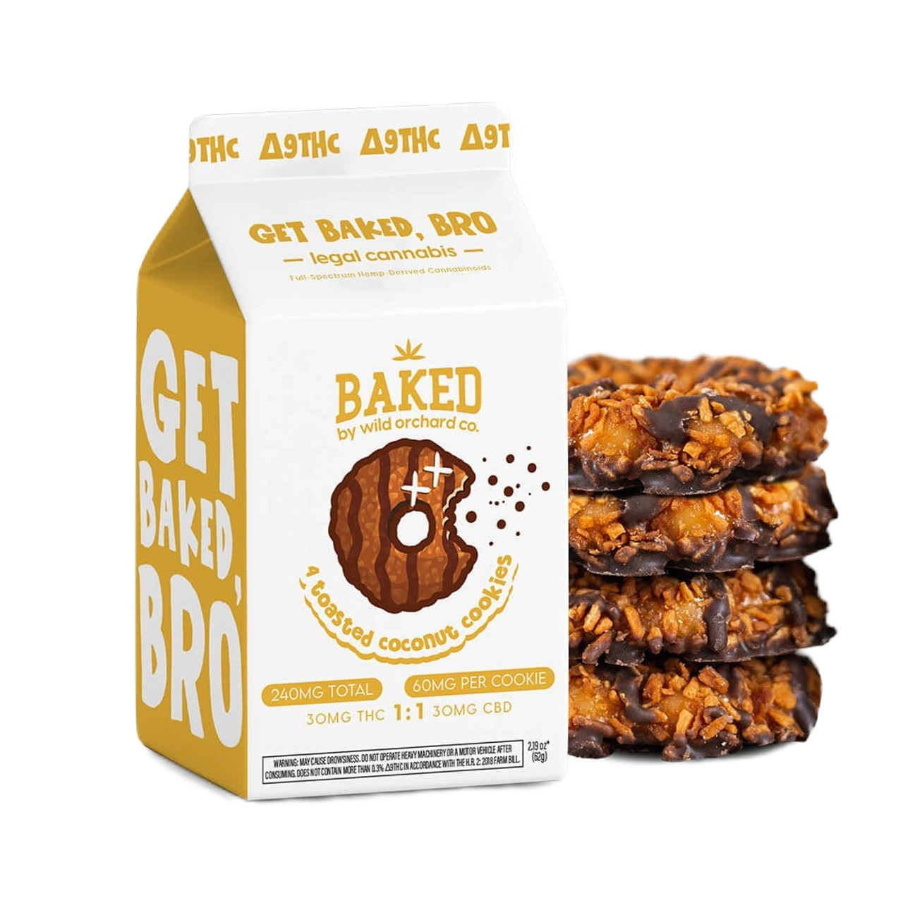 Wild Orchard – D9 4CT Toasted Coconut Cookies